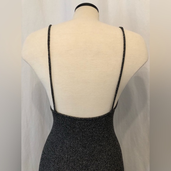 BRANDY MELVILLE gray ribbed maxi dress. OS. - Picture 2 of 6